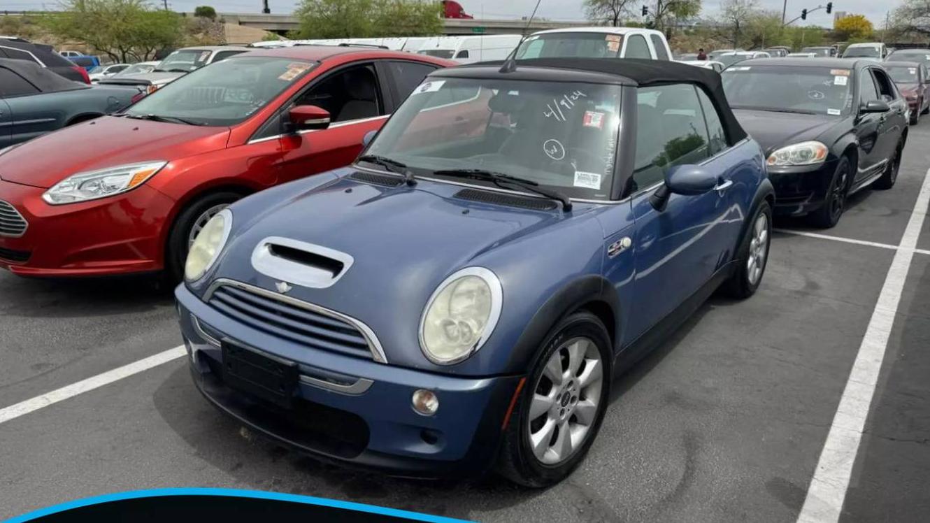 MINI COOPER CONVERTIBLE 2006 WMWRH33586TK57002 image